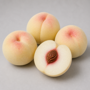 Organic Peach White Flesh