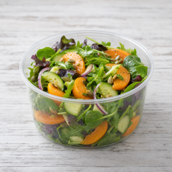 Organic apricot salad