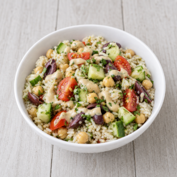Mediterranean Rice Bowl