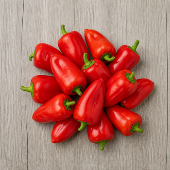 Sweet mini Red Peppers