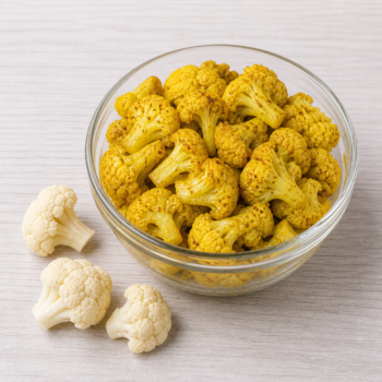 Organic Curried Cauliflower