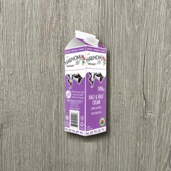Harmony Organic 10% Half and H