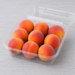 Organic Peaches clamshell